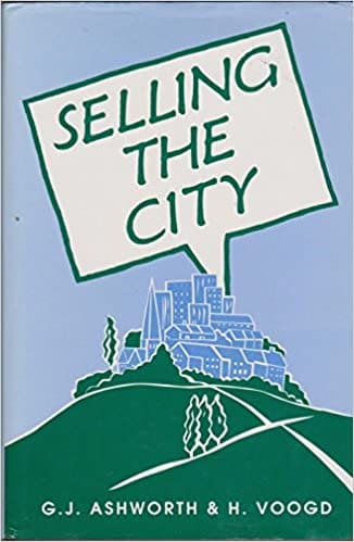 Selling the city: marketing approaches in public sector urban planning book cover for purchase online.