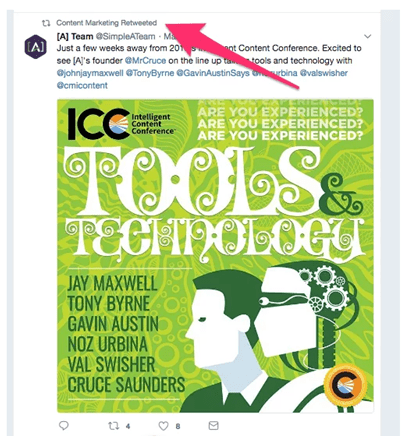 Neil Patel tweet example