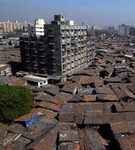 South Asia urban renewal of informal settlement upgrade image. 