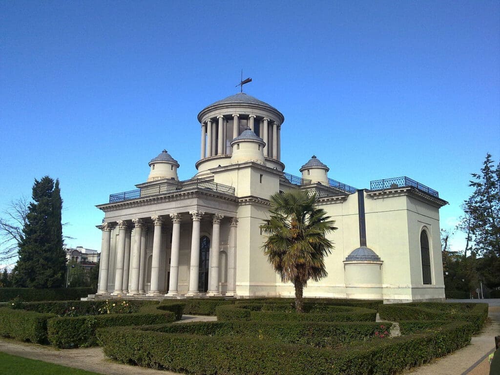 Paradigm shift in architecture: Neoclassicism, Eclecticism, and art Nouveau. Image shows the neo classicism architecture of royal observatory in madrid