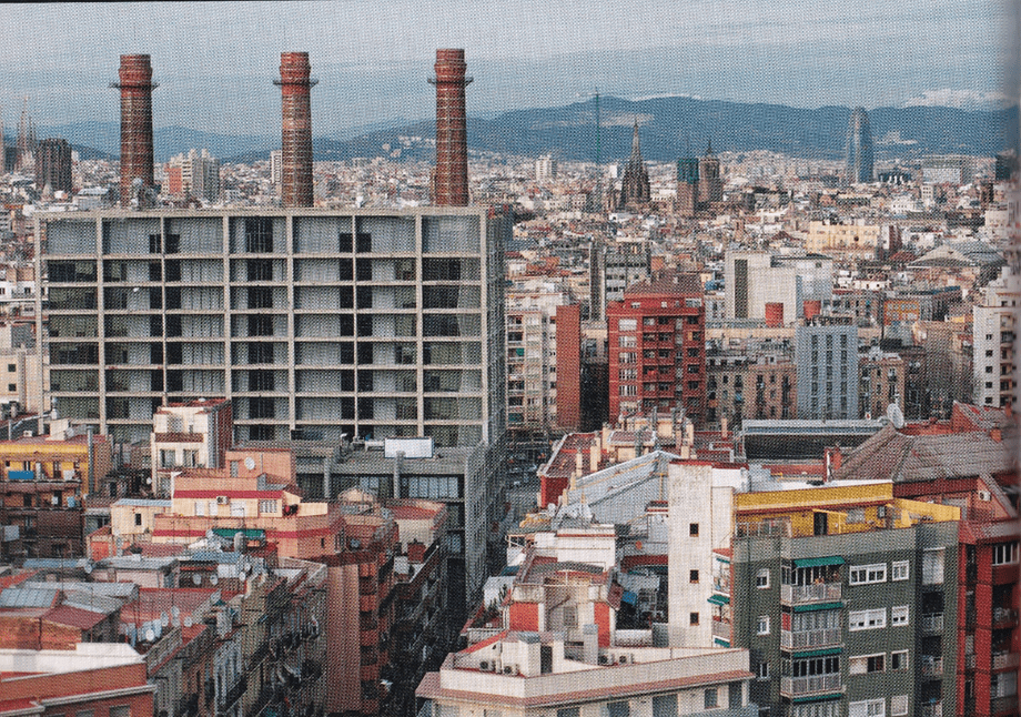 The urban regeneration project of Ciutat Vella in Barcelona. Photo of Ciutat Vella district in Barcelona-Spain.