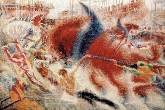 Architecture and Art Introduction is the first article of a series of articles about the art dimension in architecture. The City Rises by Umberto Boccioni 1910