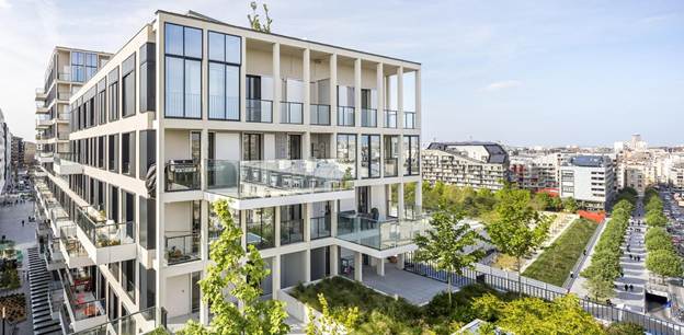 What is a grain architecture? green architecture, Clichy-Batignolles eco-district, Paris, France.