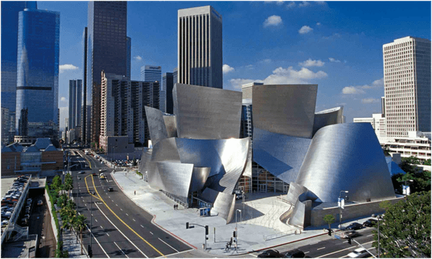 Design Management Performance Review .
Walt Disney concert hall.